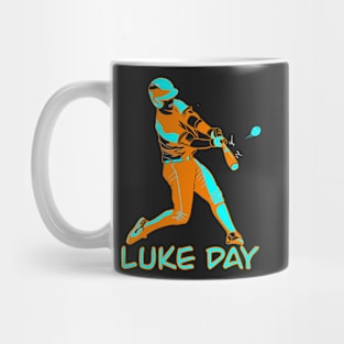 LUKE DAY RETRO BASEBALL PLAYER Mug